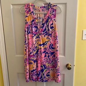 Lilly Pulitzer Sleeveless Shift Midi Dress